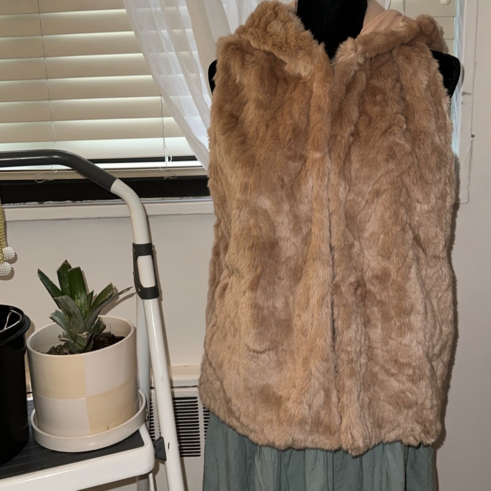 Express Faux Fur Jacket. Used a few times. I’m very good condition.